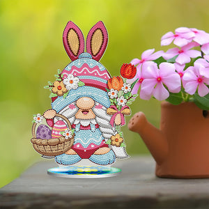 Easter Egg-Single Side Drill-Diamond Desktop Ornament