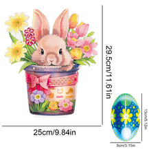 Load image into Gallery viewer, Easter Egg-Single Side Drill-Diamond Desktop Ornament
