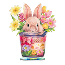 Load image into Gallery viewer, Easter Egg-Single Side Drill-Diamond Desktop Ornament
