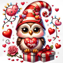 Load image into Gallery viewer, Owl-Full Round Diamond Painting-30x30cm

