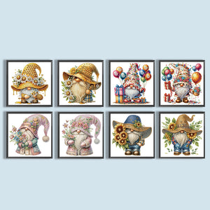 Gnome-Partial Special Diamond Painting-30x30cm