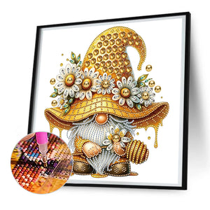 Gnome-Partial Special Diamond Painting-30x30cm