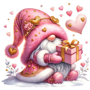 Valentine'S Day Goblin-Full Round Diamond Painting-30x30cm