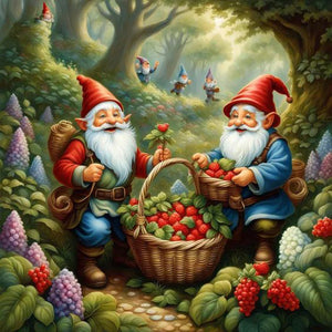 Rabbit Magic-Full Round Diamond Painting-30x30cm