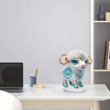 Load image into Gallery viewer, Zodiac Signs-Single Side Drill-Diamond Desktop Ornament

