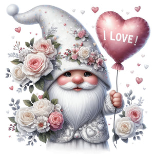 Valentine'S Day Goblin-Full Round Diamond Painting-30x30cm
