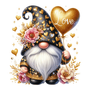 Valentine'S Day Goblin-Full Round Diamond Painting-30x30cm