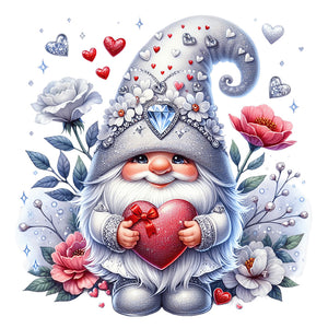 Valentine'S Day Goblin-Full Round Diamond Painting-30x30cm