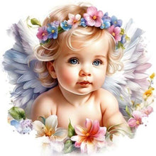 Load image into Gallery viewer, Angel-Full Round Diamond Painting-30x30cm
