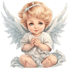 Load image into Gallery viewer, Angel-Full Round Diamond Painting-30x30cm
