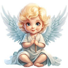 Load image into Gallery viewer, Angel-Full Round Diamond Painting-30x30cm
