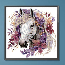 Load image into Gallery viewer, Horse-Partial Special Diamond Painting-30x30cm
