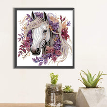 Load image into Gallery viewer, Horse-Partial Special Diamond Painting-30x30cm
