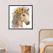 Load image into Gallery viewer, Horse-Partial Special Diamond Painting-30x30cm
