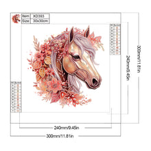 Load image into Gallery viewer, Horse-Partial Special Diamond Painting-30x30cm
