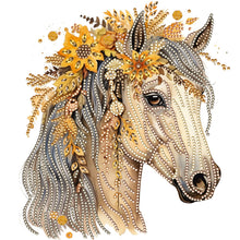 Load image into Gallery viewer, Horse-Partial Special Diamond Painting-30x30cm
