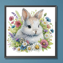 Load image into Gallery viewer, Rabbit-Partial Special Diamond Painting-30x30cm
