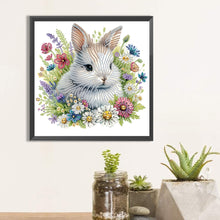 Load image into Gallery viewer, Rabbit-Partial Special Diamond Painting-30x30cm
