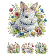 Load image into Gallery viewer, Rabbit-Partial Special Diamond Painting-30x30cm
