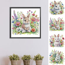 Load image into Gallery viewer, Rabbit-Partial Special Diamond Painting-30x30cm
