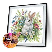 Load image into Gallery viewer, Rabbit-Partial Special Diamond Painting-30x30cm
