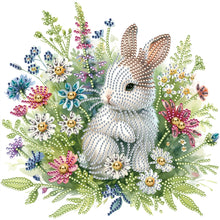 Load image into Gallery viewer, Rabbit-Partial Special Diamond Painting-30x30cm
