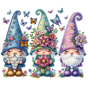 Gnome-Partial Special Diamond Painting-30x30cm