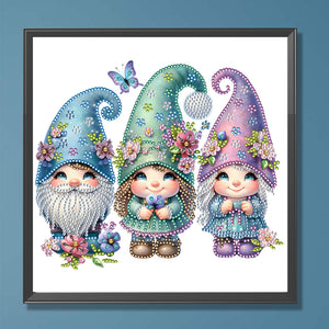 Gnome-Partial Special Diamond Painting-30x30cm