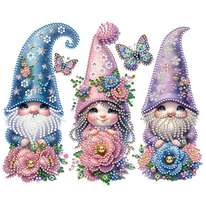 Gnome-Partial Special Diamond Painting-30x30cm