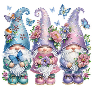 Gnome-Partial Special Diamond Painting-30x30cm