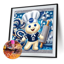 Load image into Gallery viewer, Bread Chef-Full Round Diamond Painting-30x30cm

