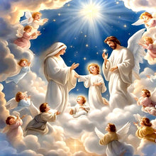 Load image into Gallery viewer, Jesus-Full Round Diamond Painting-30x30cm
