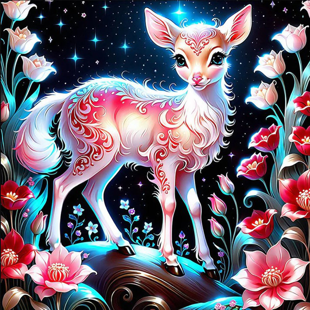 Kitten In Tree-Full Round Diamond Painting-30x30cm