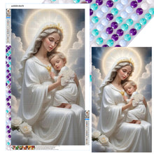 Load image into Gallery viewer, Our Lady Of Angels-Full Round Diamond Painting-40x70cm-Large Size
