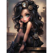 Load image into Gallery viewer, Steampunk Girl-Full Round/Square Diamond Painting-30x40cm/40x50cm/50x70cm
