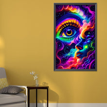 Load image into Gallery viewer, Colorful Cloud Eyes-Full Round Diamond Painting-40x65cm-Large Size
