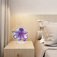 Load image into Gallery viewer, Marine Life-Single Side Drill-Acrylic Diamond Desktop Ornament
