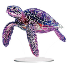 Load image into Gallery viewer, Marine Life-Single Side Drill-Acrylic Diamond Desktop Ornament
