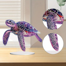 Load image into Gallery viewer, Marine Life-Single Side Drill-Acrylic Diamond Desktop Ornament
