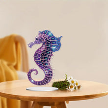 Load image into Gallery viewer, Marine Life-Single Side Drill-Acrylic Diamond Desktop Ornament
