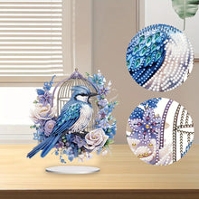 Load image into Gallery viewer, Cage-Single Side Drill-Acrylic Diamond Desktop Ornament
