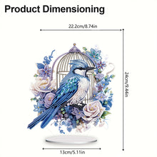 Load image into Gallery viewer, Cage-Single Side Drill-Acrylic Diamond Desktop Ornament
