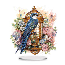 Load image into Gallery viewer, Cage-Single Side Drill-Acrylic Diamond Desktop Ornament
