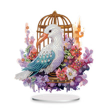 Load image into Gallery viewer, Cage-Single Side Drill-Acrylic Diamond Desktop Ornament
