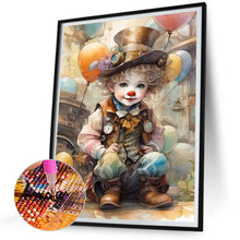 Load image into Gallery viewer, Clown-Full Round Diamond Painting-30x40cm
