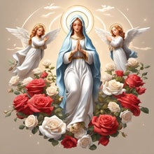 Load image into Gallery viewer, God-bearer-Full Round Diamond Painting-30x30cm
