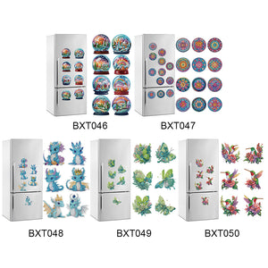 Animal-Diamond Painting Magnet Refrigerator
