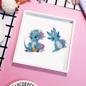 Animal-Diamond Painting Magnet Refrigerator