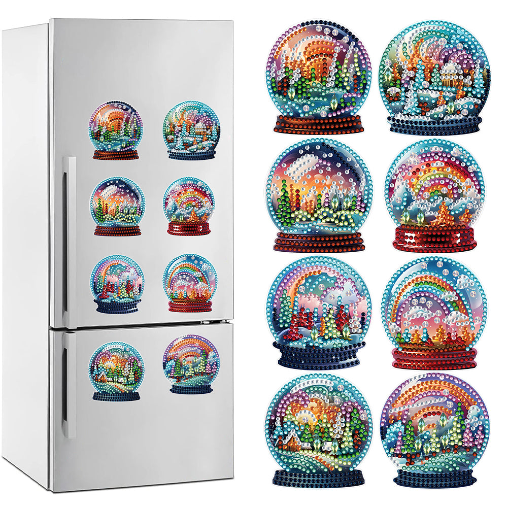Animal-Diamond Painting Magnet Refrigerator
