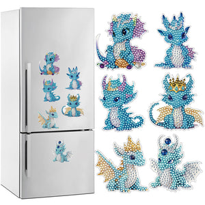 Animal-Diamond Painting Magnet Refrigerator